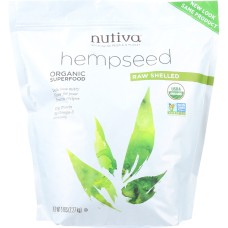 NUTIVA: Organic Shelled Hempseed Bulk, 5 lb