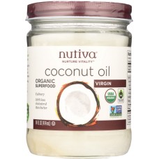 NUTIVA: Organic Superfood Extra Virgin Coconut Oil, 14 oz