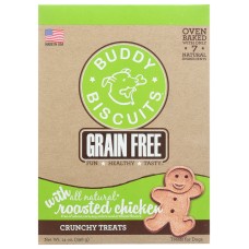 BUDDY BISCUITS: Treat Baked Dog Roasted Chicken, 14 oz