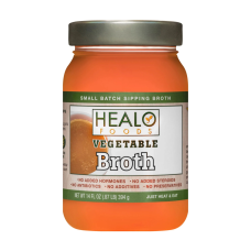 HEALO FOODS: Vegetable Broth, 14 fo