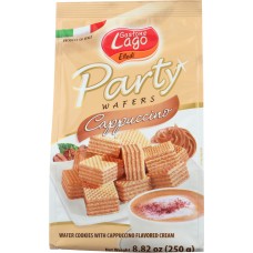 GASTONE LAGO: Cappuccino Wafers Party Bag, 8.82 oz