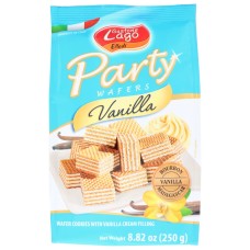 GASTONE LAGO: Vanilla Wafers Party Bag, 8.82 oz