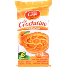 GASTONE LAGO: Crostatine Apricot Jam, 8.47 oz