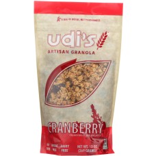 UDIS: Natural Artisan Granola Cranberry, Wheat Free Kosher, 13 oz