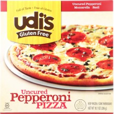 UDI'S GLUTEN FREE: Pepperoni Pizza, 10.1 oz