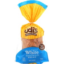 UDI'S: Gluten Free White Sandwich Bread, 12 oz