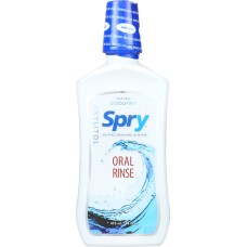 SPRY: Oral Rinse Cool Mint, 16 Oz