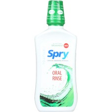 SPRY: Oral Rinse Spearmint, 16 Oz