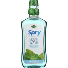 SPRY: Alcohol-Free Natural Mountain Mint Mouthwash, 16 oz