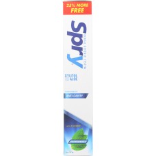 SPRY: Anti-Cavity Peppermint Xylitol Toothpaste, 5 oz