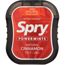 SPRY: Cinnamon Xylitol Power Mints, 70 pc