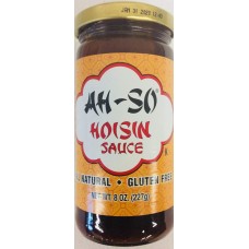 AH SO: Hoisin Sauce Natural Gluten Free, 8 oz