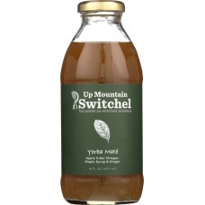 UP MOUNTAIN: Yerba Mate Switchel Beverage, 16 fl oz