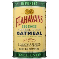 FLAHAVANS: Irish Oatmeal, 28 oz