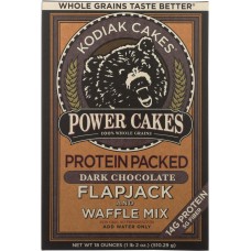 KODIAK: Mix Power Cakes Dark Chocolate Flapjack, 18 oz