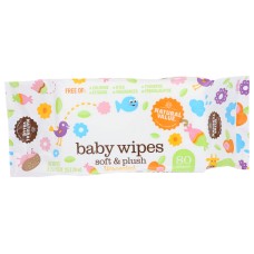NATURAL VALUE: All Natural Baby Wipes Refill, 80 pc