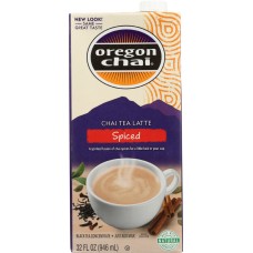 OREGON CHAI: Tea Latte Concentrate Spiced Just Add Milk, 32 oz
