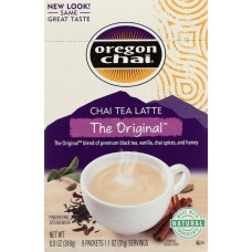 OREGON CHAI: The Original Chai Tea Latte Powdered Mix, 8 pc