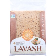 CALIFORNIA LAVASH: Whole Grain Lavash Flat Bread, 10 oz