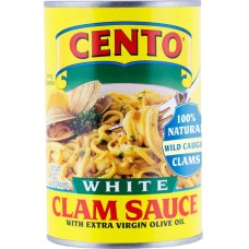 CENTO: Sauce Clam White, 15 oz