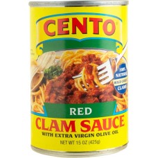 CENTO: Sauce Clam Red, 15 oz