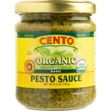 CENTO: Sauce Basil Pesto, 6.52 oz