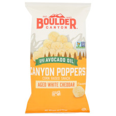 BOULDER CANYON: Wavy Potato Chips Cheddar Sour Cream, 5.5 oz