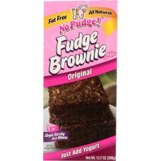 NO PUDGE: Brownie Mix Original Fat Free, 13.7 oz