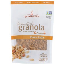 ERIN BAKERS: Homestyle Granola Peanut Butter, 12 oz