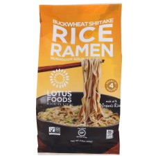 LOTUS FOODS: Buckwheat Shiitake Rice Ramen Mushroom Soup, 2.8 oz