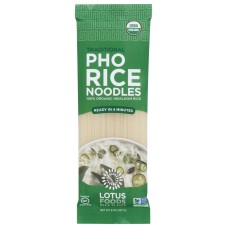 LOTUS FOODS: Noodles Rice Pho Org, 8 oz
