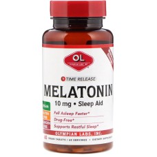 OLYMPIAN LABS: Melatonin Time Release 10 mg, 60 tb