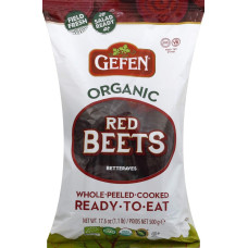 GEFEN: Organic Red Beets Vacuum Pack, 17.6 oz