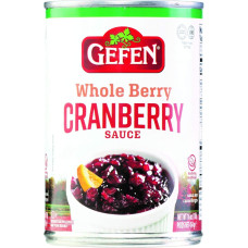GEFEN: Cranberry Sauce Whole, 16 oz