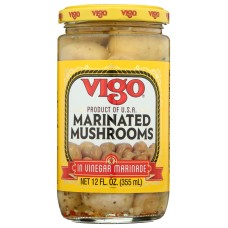 VIGO: Marinated Mushrooms, 12 oz