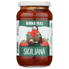 NONNA PIAS: Siciliana Pasta Sauce, 19.4 oz NONNA PIAS: Siciliana Pasta Sauce, 19.4 oz
