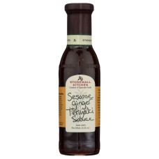 STONEWALL KITCHEN: Sesame Ginger Teriyaki Sauce, 11 oz