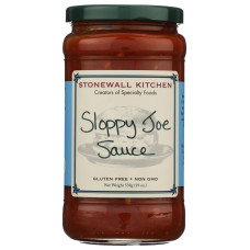 STONEWALL KITCHEN: Sloppy Joe Sauce, 19 oz STONEWALL KITCHEN: Sloppy Joe Sauce, 19 oz