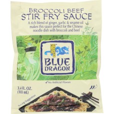 BLUE DRAGON: Broccoli Beef Stir Fry Sauce, 3.4 oz