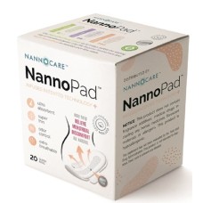 NANNOPAD: Ultra-Absorbent Menstrual Super Pads, 20 pc