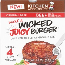 KITCHEN ACCOMPLICE: Sauce Beef Burger, 1.9 oz
