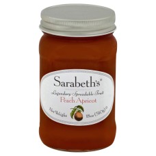 SARABETHS: Fruit Spread Peach Apricot, 18 oz
