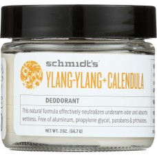 SCHMIDTS: Deodorant Ylang-Ylang Calendula, 2 oz