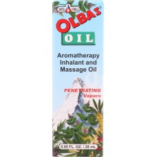 OLBAS: Aromatherapy Massage Oil and Inhalant, 0.95 oz