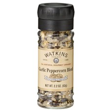WATKINS: Garlic Peppercorn Blend Grinder, 2.2 oz