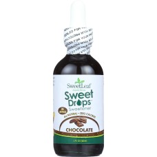SWEETLEAF: Liquid Stevia Sweet Drops Sweetener Chocolate, 2 oz