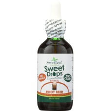SWEETLEAF: Liquid Stevia Sweet Drops Sweetener Root Beer, 2 oz