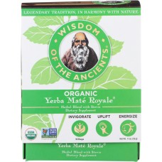 WISDOM OF THE ANCIENTS: Organic Yerba Mate Royale Tea, 1.1 oz