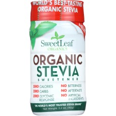 SWEETLEAF: Organic Stevia Sweetener, 3.2 oz