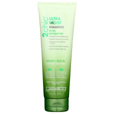 GIOVANNI COSMETICS: 2chic Ultra-Moist Shampoo Avocado & Olive Oil, 8.5 oz